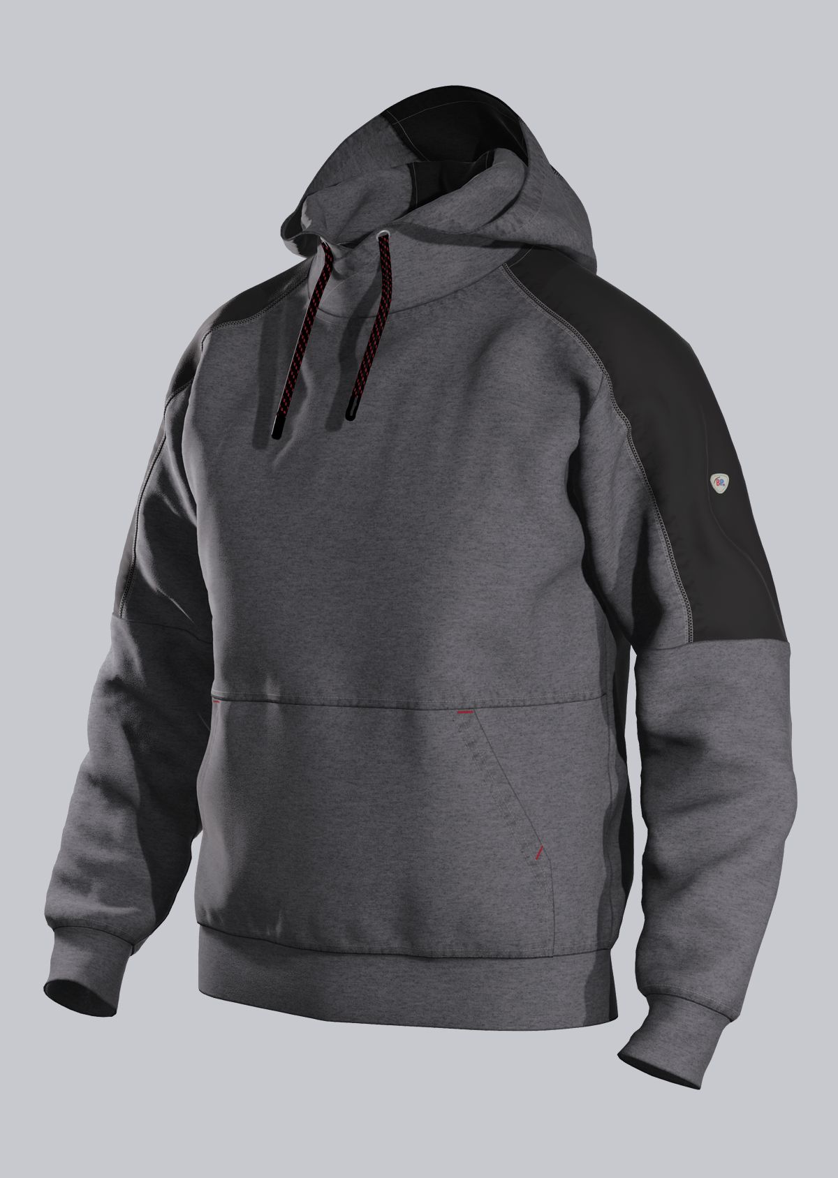 1721-293-5632 BP® Hoodie anthracite/black Cover image